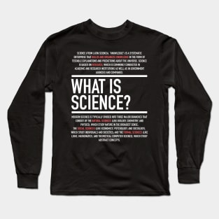 Science Defined - Science Teacher Long Sleeve T-Shirt